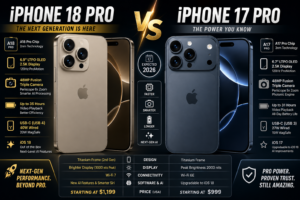 iPhone 18 Pro vs. iPhone 17 Pro