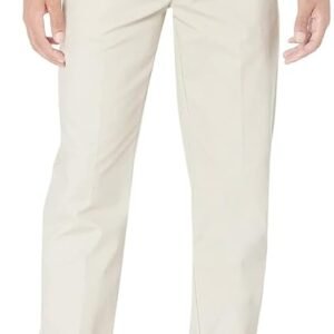 Amazon Essentials Men's Classic-Fit Wrinkle-Resistant Flat-Front Stretch Chino Pant (