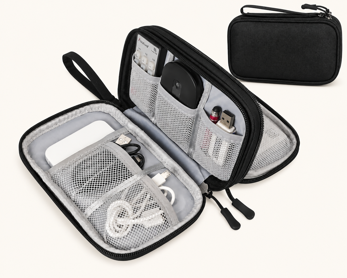 FYY Electronic Organizer, Travel Tech Pouch Bag