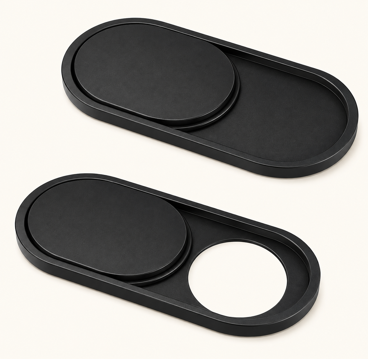 CloudValley Laptop Camera Cover Slide, Metal 0.023 Inch Ultra-Thin, 2 Packs | Web Webcam Cover for MacBook Pro / Air, Laptop, iMac, iPad, iPhone 8/7, Computer Accessories, Privacy Protection, Black (55k reviews)