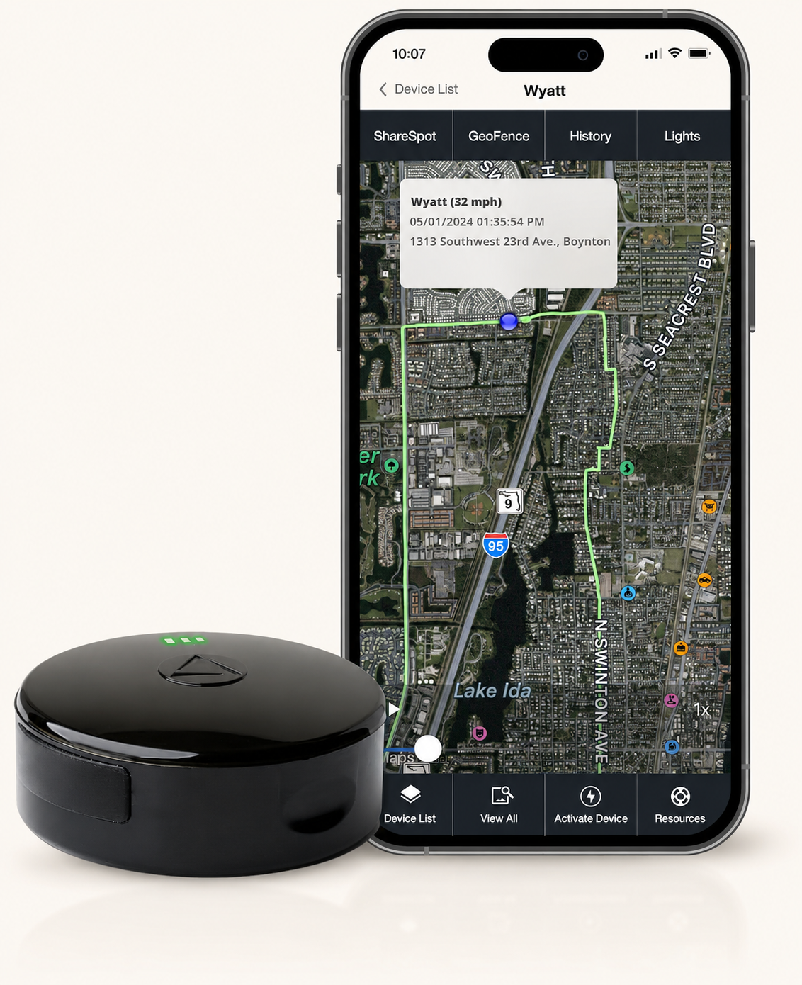 LandAirSea 54 GPS Tracker