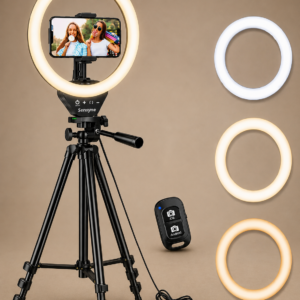 Click to see full view Sensyne Ring Light with Stand