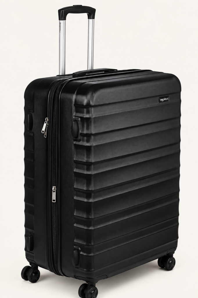 Amazon Basics 30″ Hardside Large Checked Luggage, Hardshell Suitcase With Four Multi-directional Wheels,