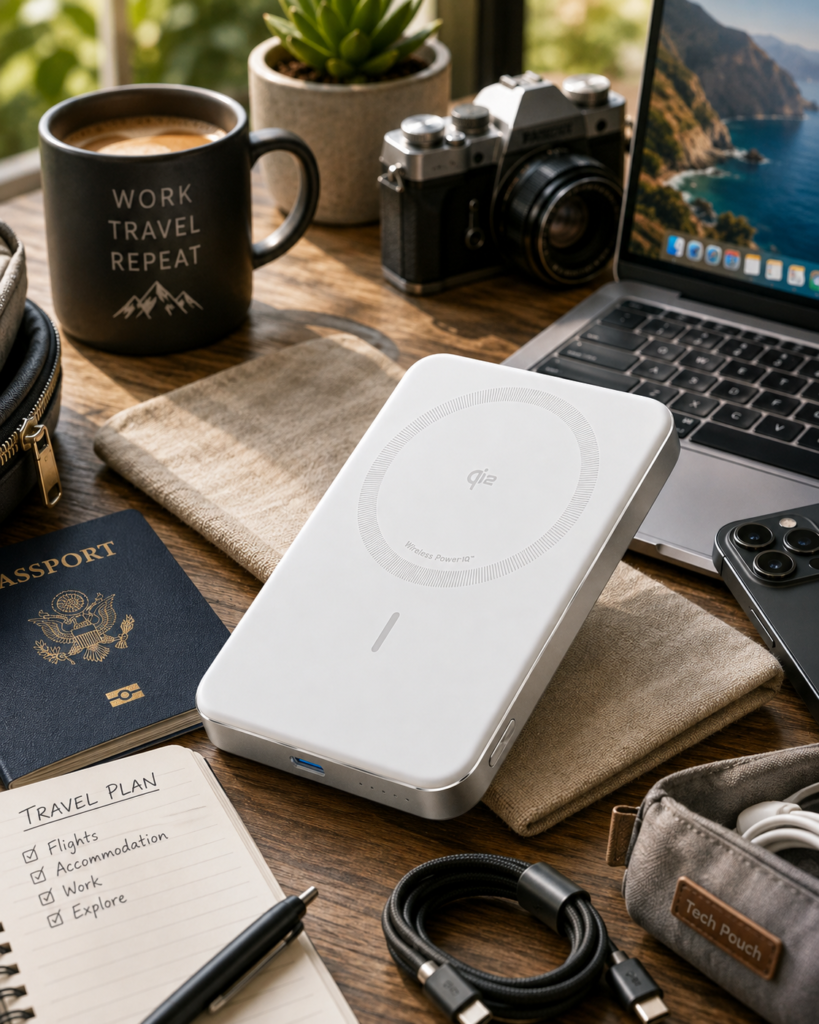 Anker MagGo Power Bank, 10,000mAh Qi2-Certified 15W Portable Charger