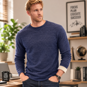 Sailwind Mens Wool Base Layer Long Sleeve Undershirts Crewneck Thermal Shirt